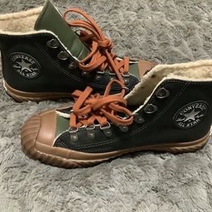 Rare New Converse Unisex Chuck 70 Bosey Hi Sneaker 168161C Blk/Dk Gr/Brown